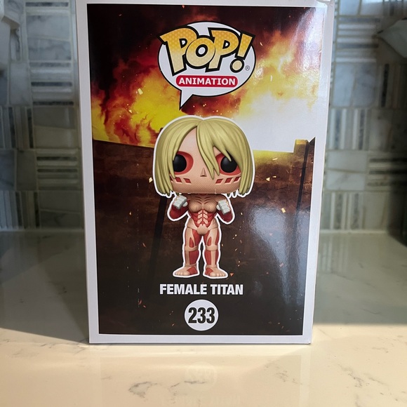 Anime Attack on Titan Female Titan GITD Bait Exclusive Funko Pop 233 - Picture 4 of 7